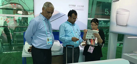Zhejiang Aodi Intelligent Sanitary Ware Co., Ltd. participated in the Taizhou Canton Fair